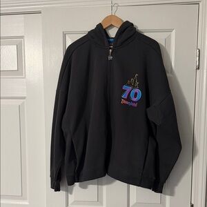 Disney Black Jacket with Colorful Logo
